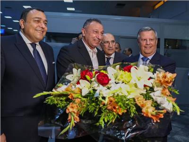 رئيس الترجي ومحمود الخطيب 