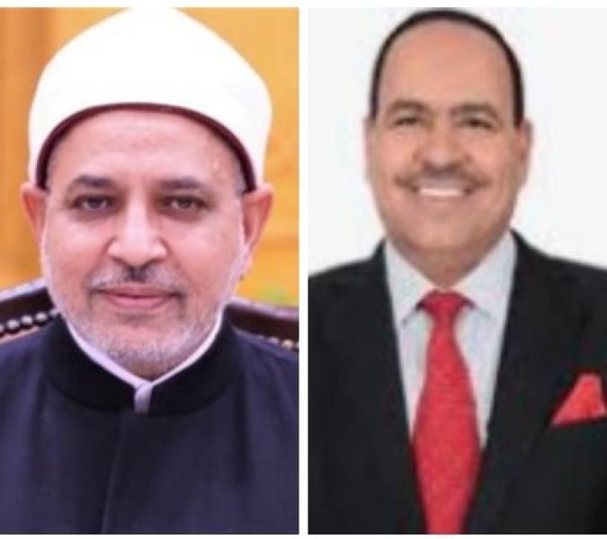 النائب أحمد قورة ورئيس جامعة الازهر