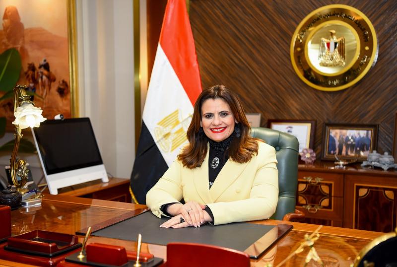 السفيرة سها جندي وزيرة الهجرة