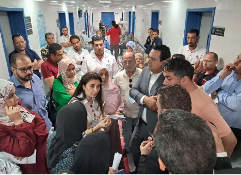 جانب من الزيارة 