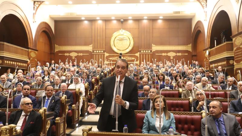 المستشار علاء الدين فؤاد وزير الشئون البرلمانية والقانونية