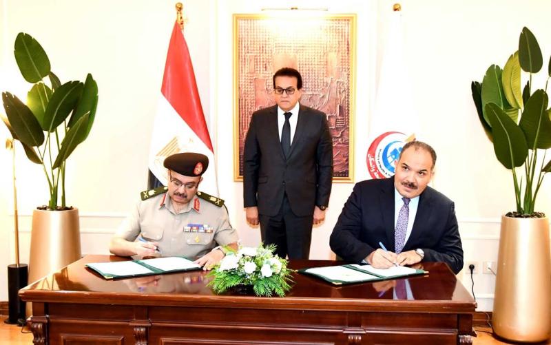 جانب من توقيع بروتوكول التعاون