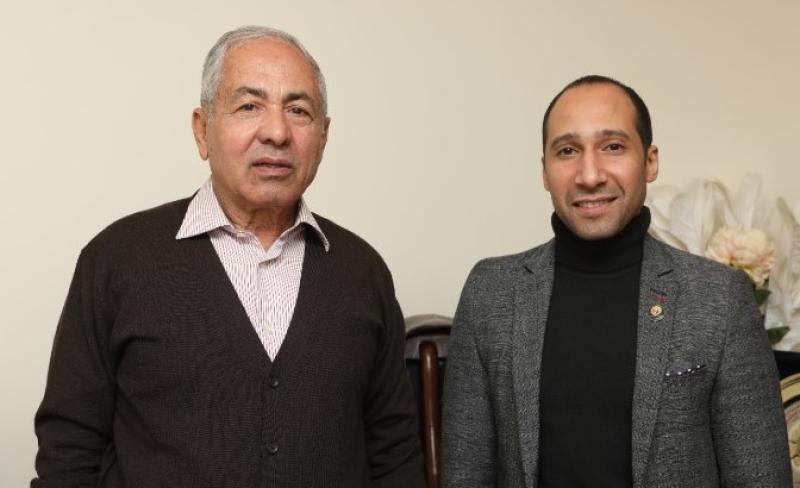 الكاتب الصحفي أحمد موسي الضبع  والنائب اللواء أحمد العوضى