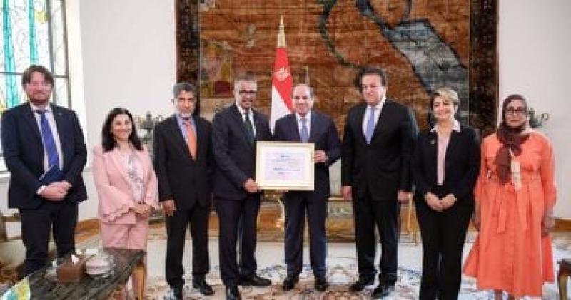 الحكومة المصرية تحصل على الشهادة الذهبية لفيروس سى