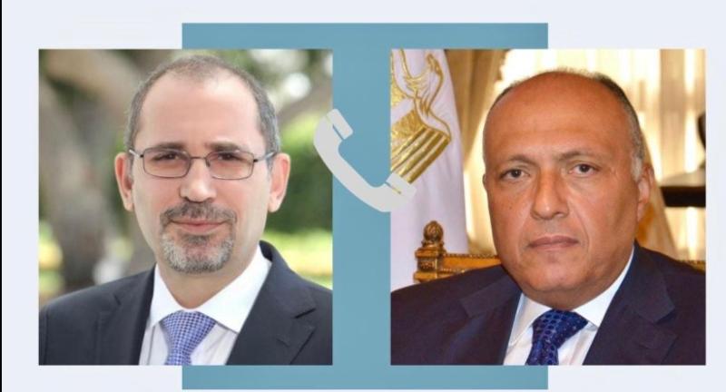 وزيرا خارجية مصر والأردن