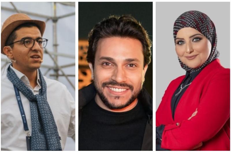 المهندسة انجي الصبان ومحمد  نجاتي وهيثم سعيد