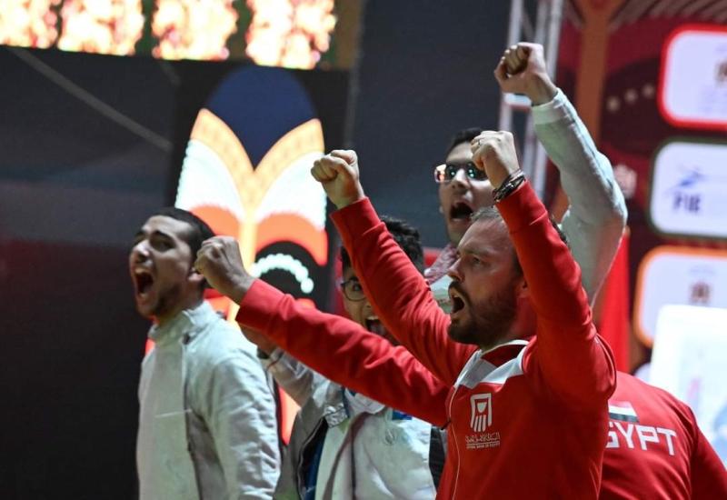 منتخب مصر يحصد فضية بطولة إفريقيا لسلاح السيف