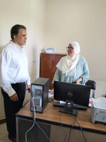 جانب من زيارة الابراهيمية 