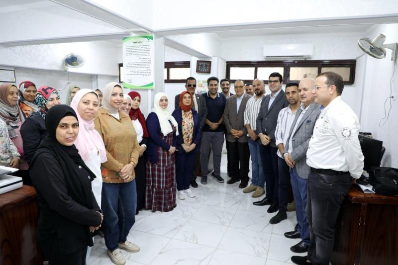 جانب من مباركة الدكتور المحافظ 