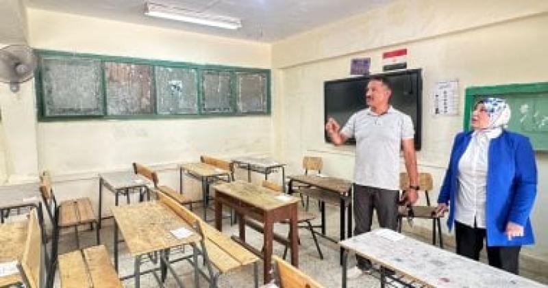 لجان الثانوية العامة بالجيزة تستعد لاستئناف الامتحانات