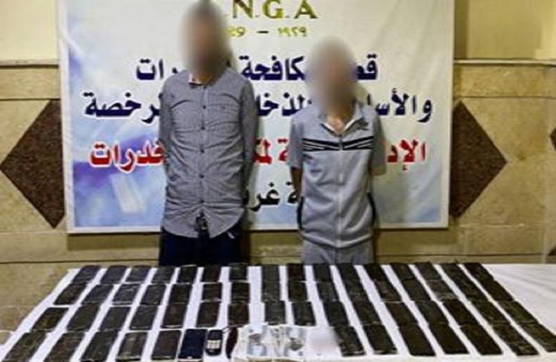 المتهمان والمضبوطات