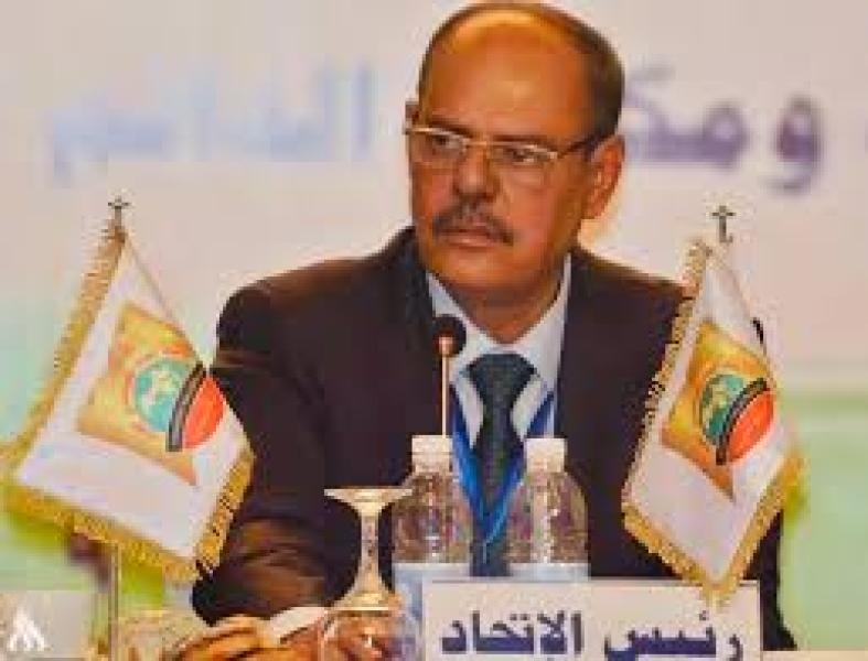 مؤيد اللامى رئيس اتحاد الصحفيين العرب