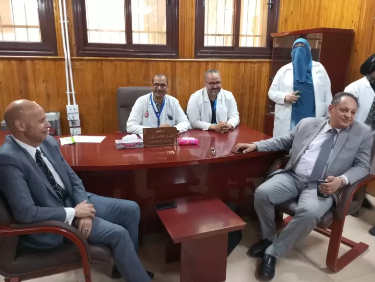 جانب من الزيارة 