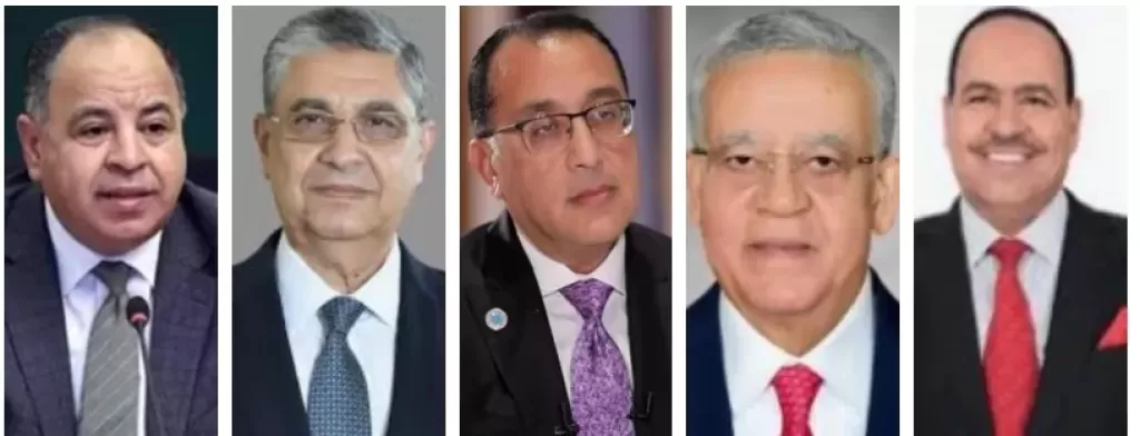 قورة وجبالى ومدبولى وشاكر ومعيط