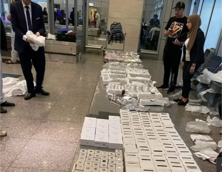 جمارك مطار القاهرة 