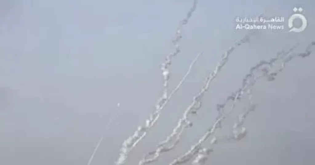رشقة صاروخية