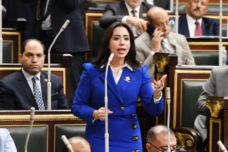 النائبة غادة على