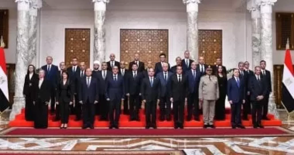 التشكيل الوزارى