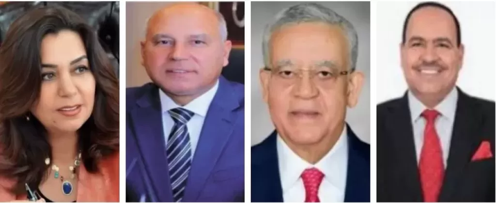 قورة وجبالى والوزير وعوض