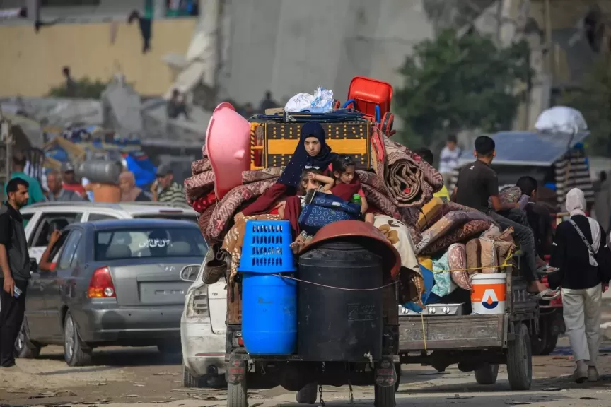 إجلاء مدنيين من خان يونس