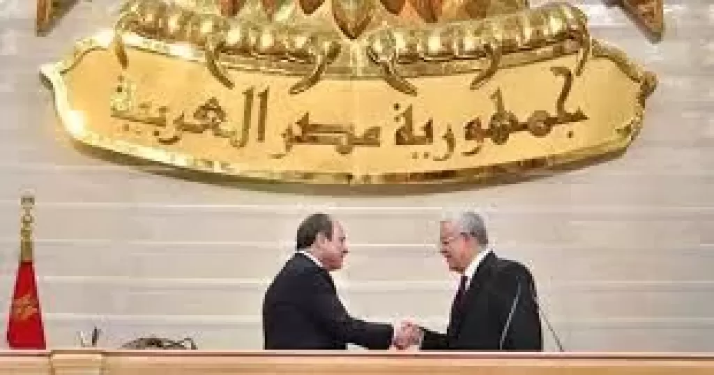 السيسي في البرلمان