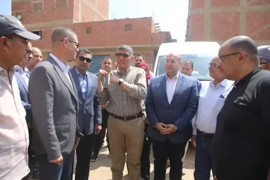 جانب من جولة محافظة الجيزة 