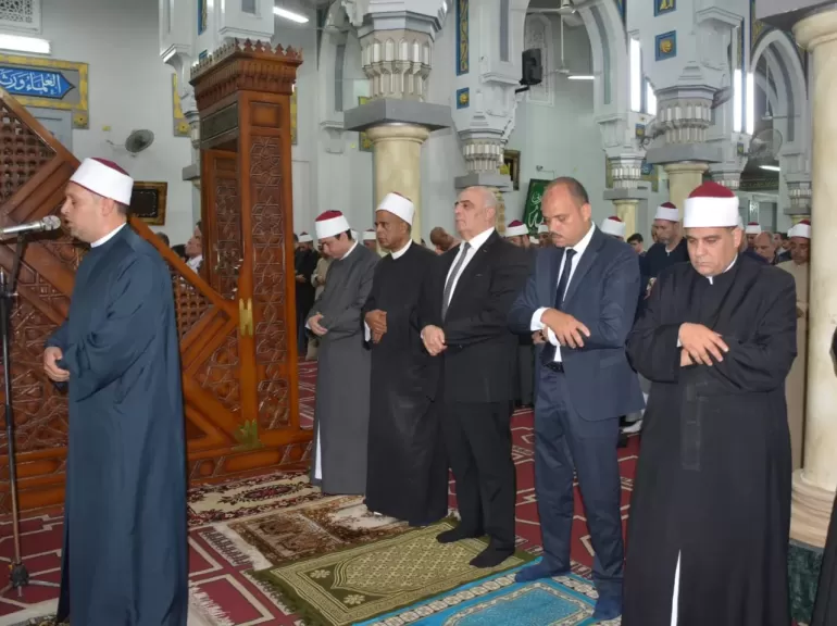 بدر يشهد احتفالية مديرية الأوقاف بالعام الهجرى الجديد .