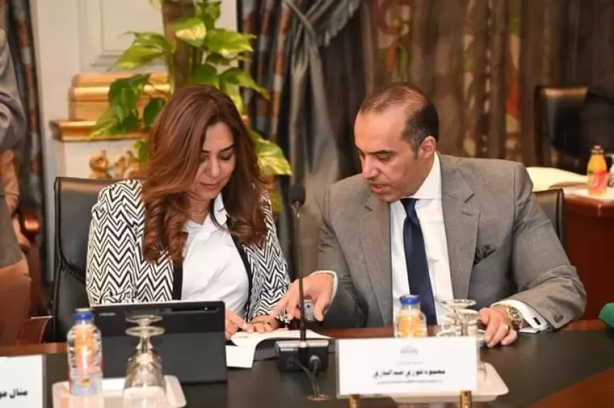 وزير الشؤون البرلمانيه وزيرة التنمية 
