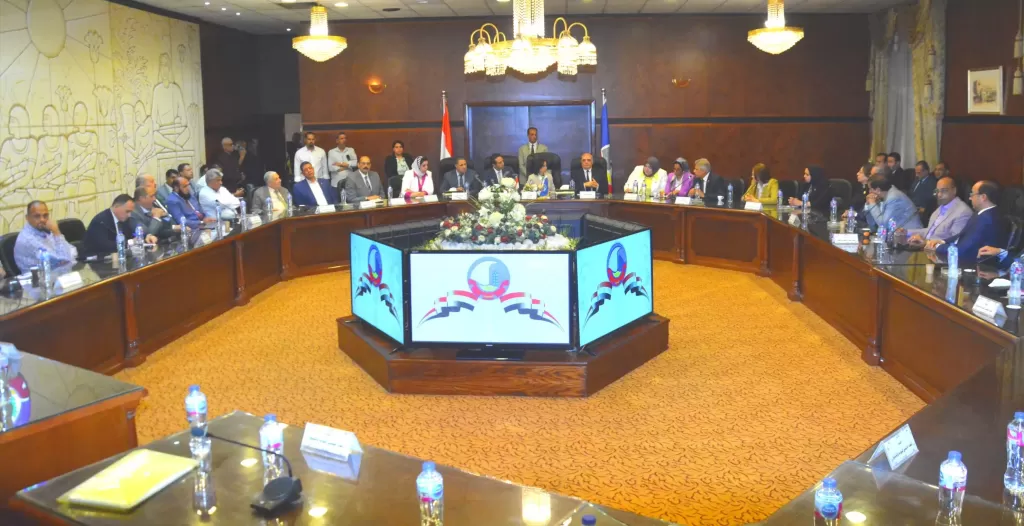  أعضاء مجلسي النواب والشيوخ ومحافظ البُحيرَة 