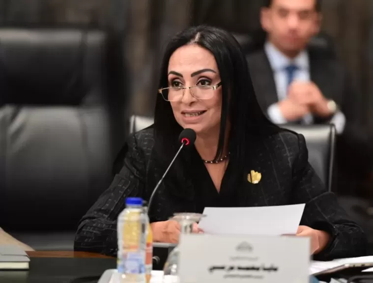الدكتورة مايا مرسى، وزير التضامن الاجتماعى