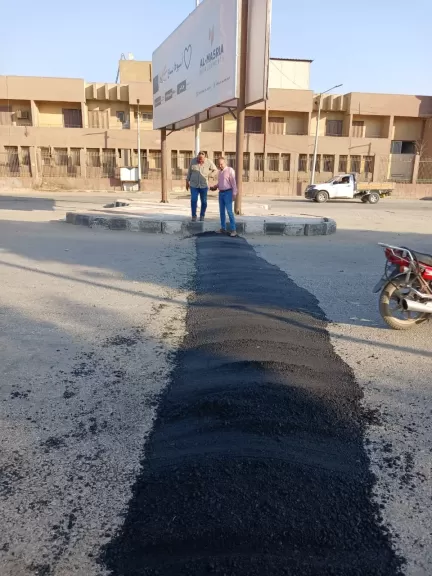 استجابه من المحافظ لعمل مطبات