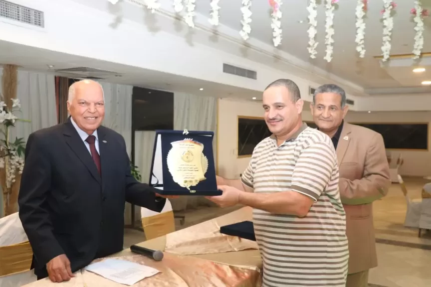 جانب من التكريم 