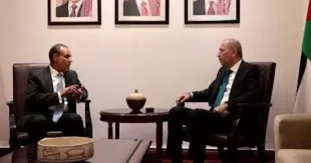 وزيرا خارجية مصر والأردن 