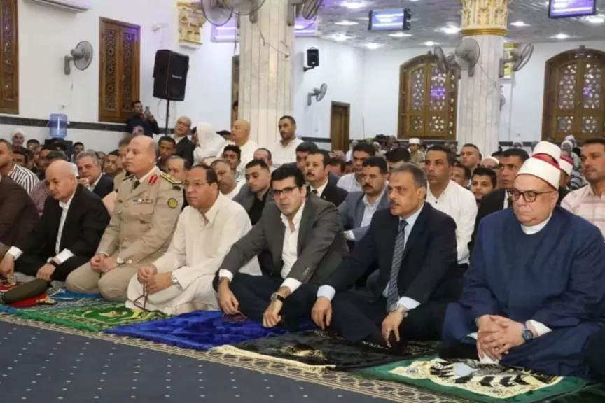  محافظ الشرقية والنائب خالد مشهور