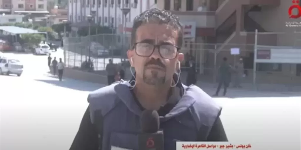 بشير جبر، مراسل قناة القاهرة الإخبارية