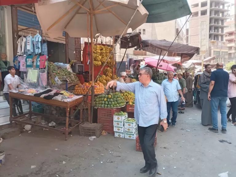 رفع الاشغالات مركز القوصيه