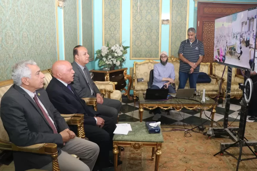 جانب من اللقاء 