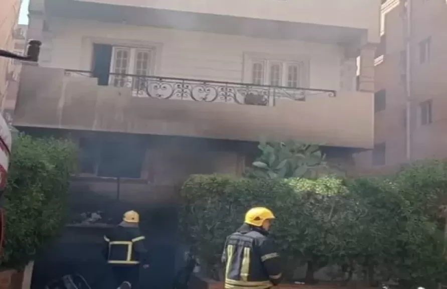 إخماد حريق