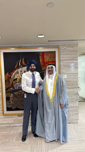 جانب من اللقاء