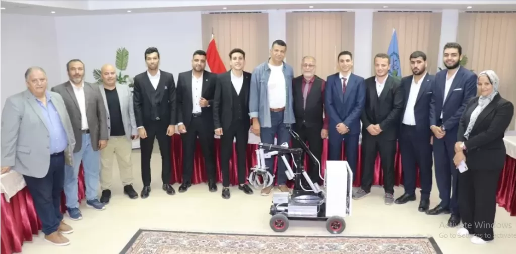 طلاب هندسة منوف