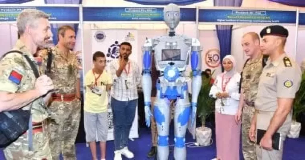 فعاليات المؤتمر العلمى الدولى الرابع للإتصالات بالأكاديمية العسكرية