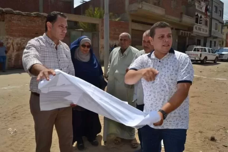 شبكة يتفقد اعمال حفر وحدة الغسيل الكلوى