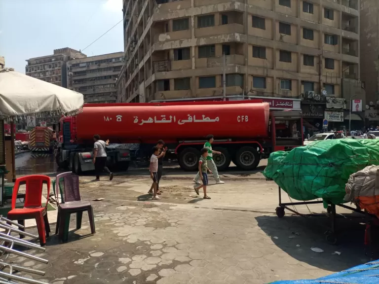 حريق العتبة 