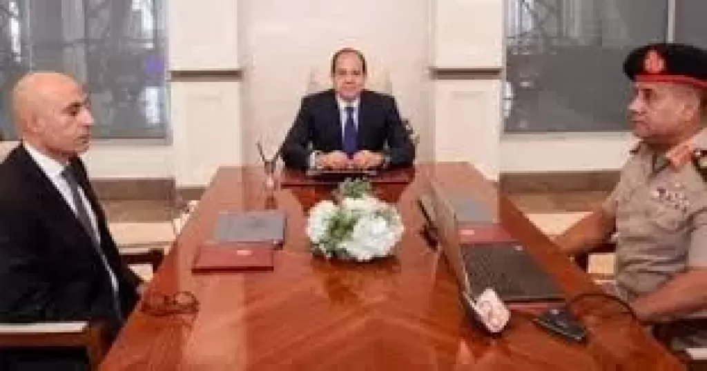 الرئيس السيسى يجتمع بوزير التعليم 