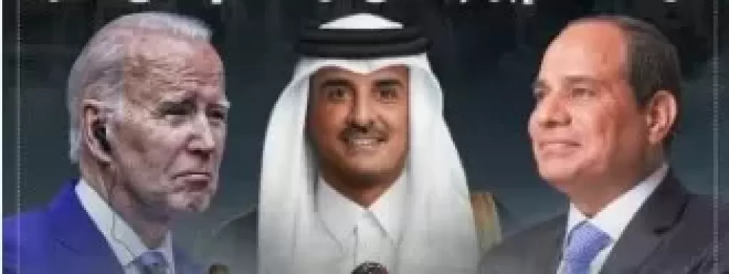 الرئيس اليسيى وأمير دولة قطر والرئيس الامريكى