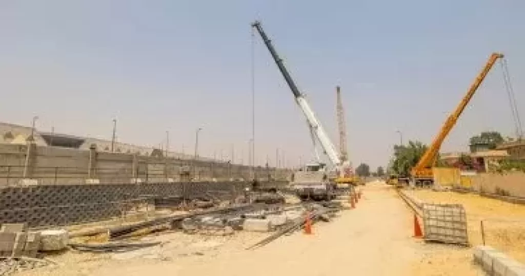 محطة المتحف المصرى الكبير بالخط الرابع