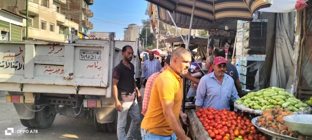 جانب من ازالة الاشغالات 