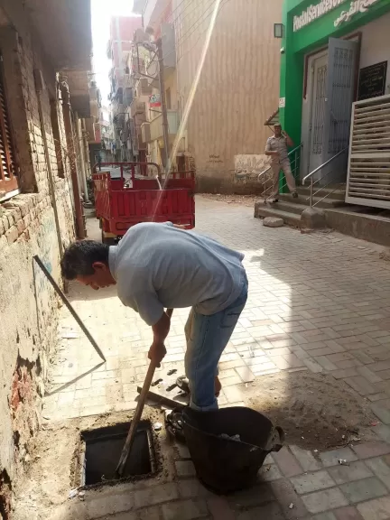جانب من اعمال التسليك 