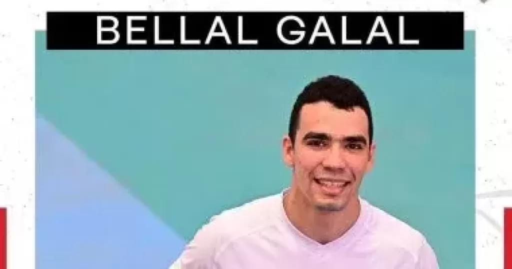 بلال جلال لاعب فريق كرة اليد بنادى الزمالك