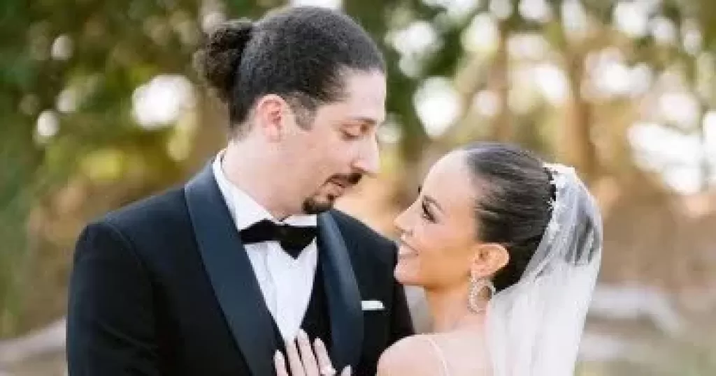 مريم الخشت وعريسها